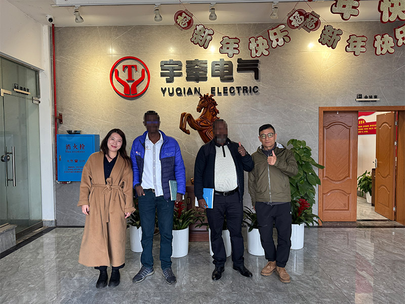 Африканский клиент разместил заказ на оборудование после посещения нашего 