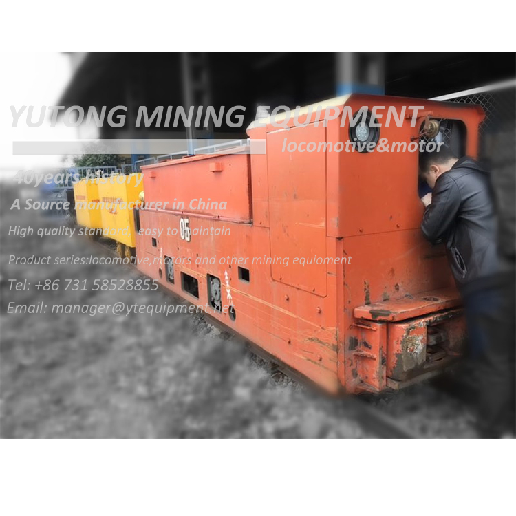 CJY10 Ton Underground Mining Trolley Locomotive